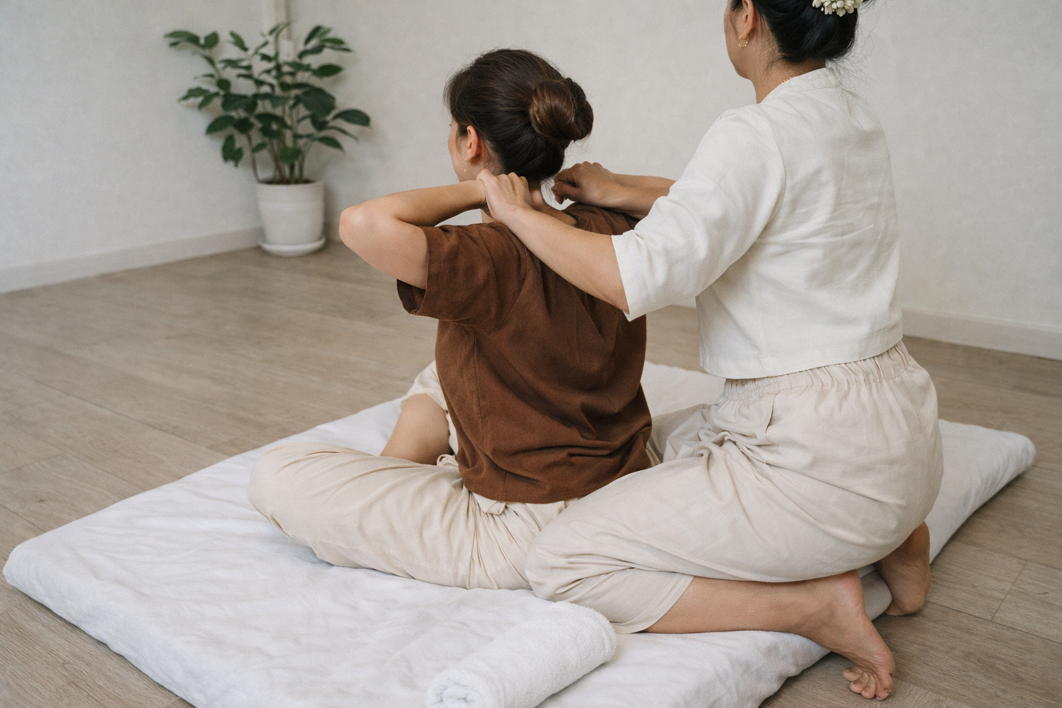 การนวดไทยล้านนาแบบโบราณ